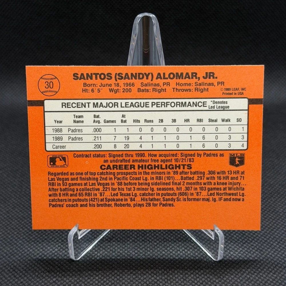 Donruss you will